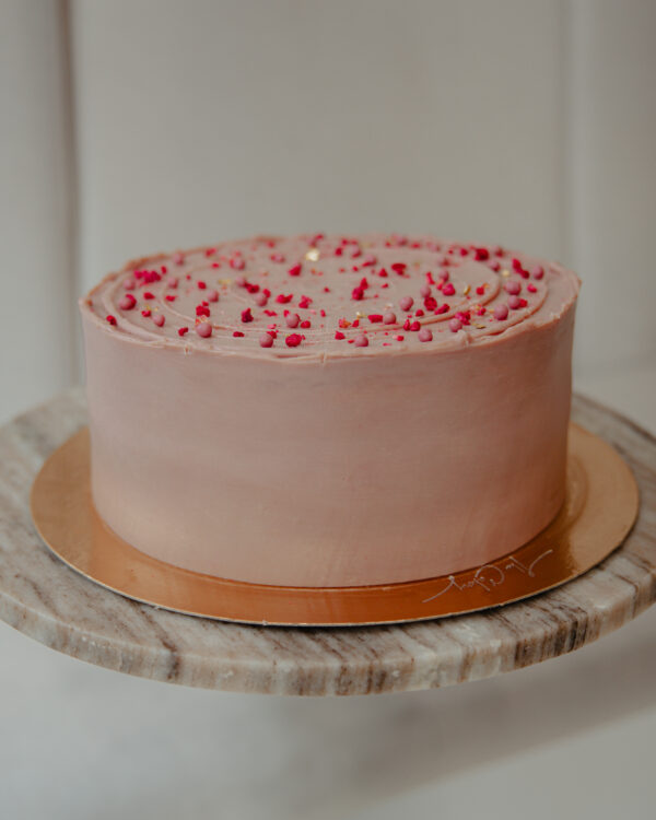 Ruby raspberry cheesecake