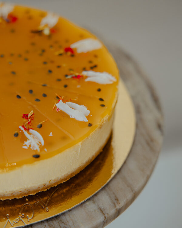 Mango passievrucht cheesecake - Afbeelding 3