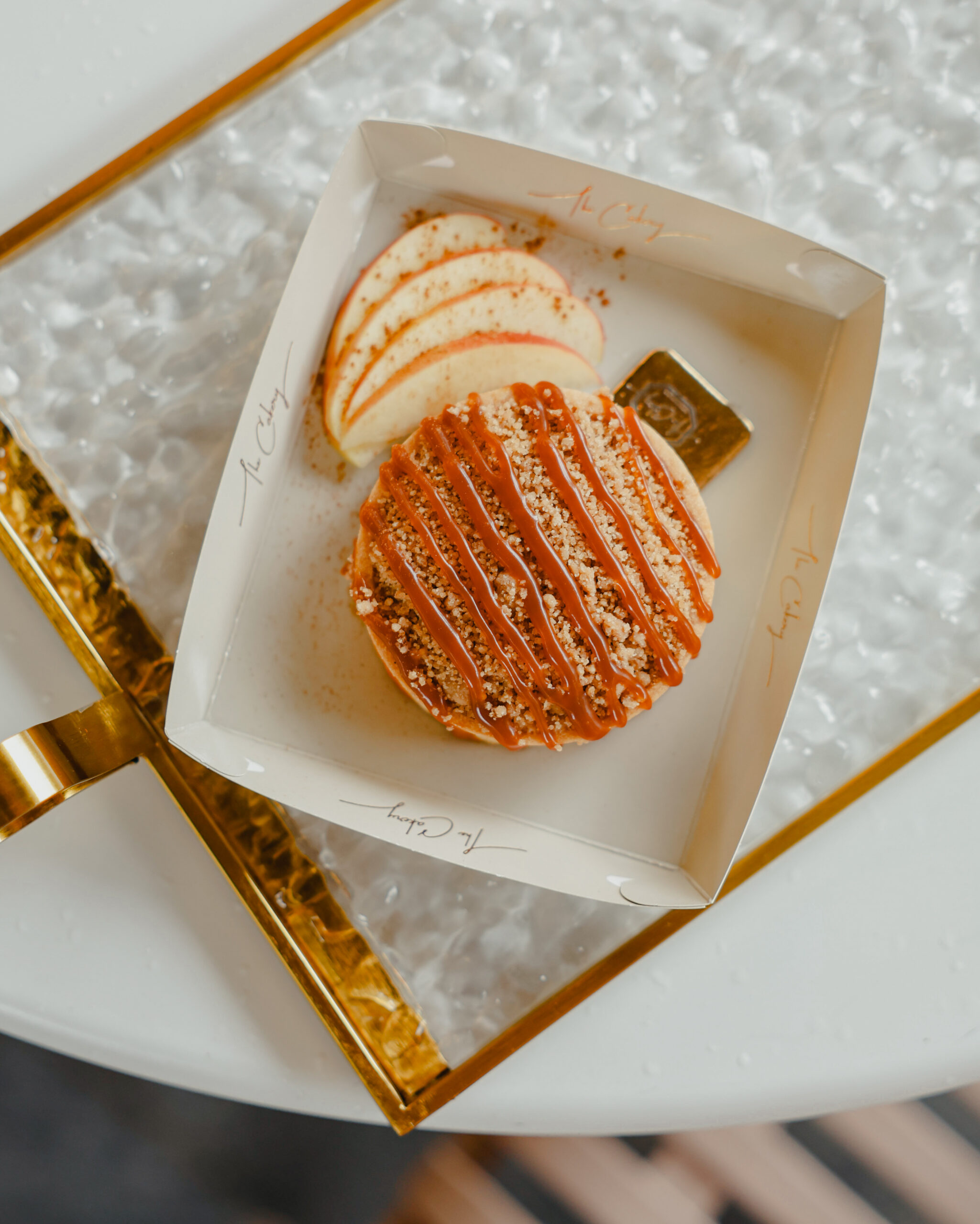 Apple Crumble Tartelette