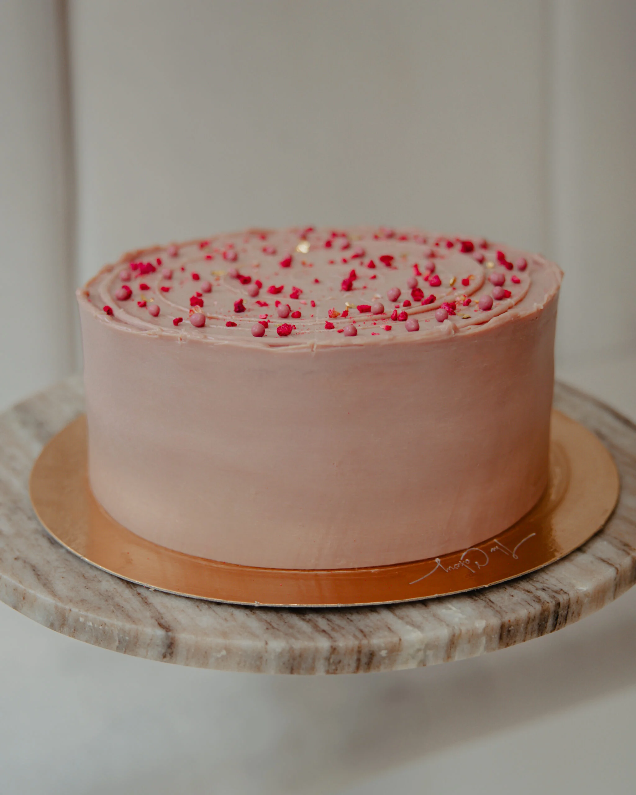 Ruby raspberry cheesecake